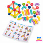 Kit de construction magnétique Blocs & Sens