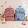 Sac à dos velour personnalisé